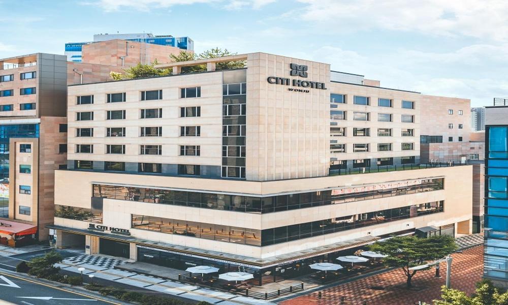 Wonju City Hotel Hyeoksin المظهر الخارجي الصورة