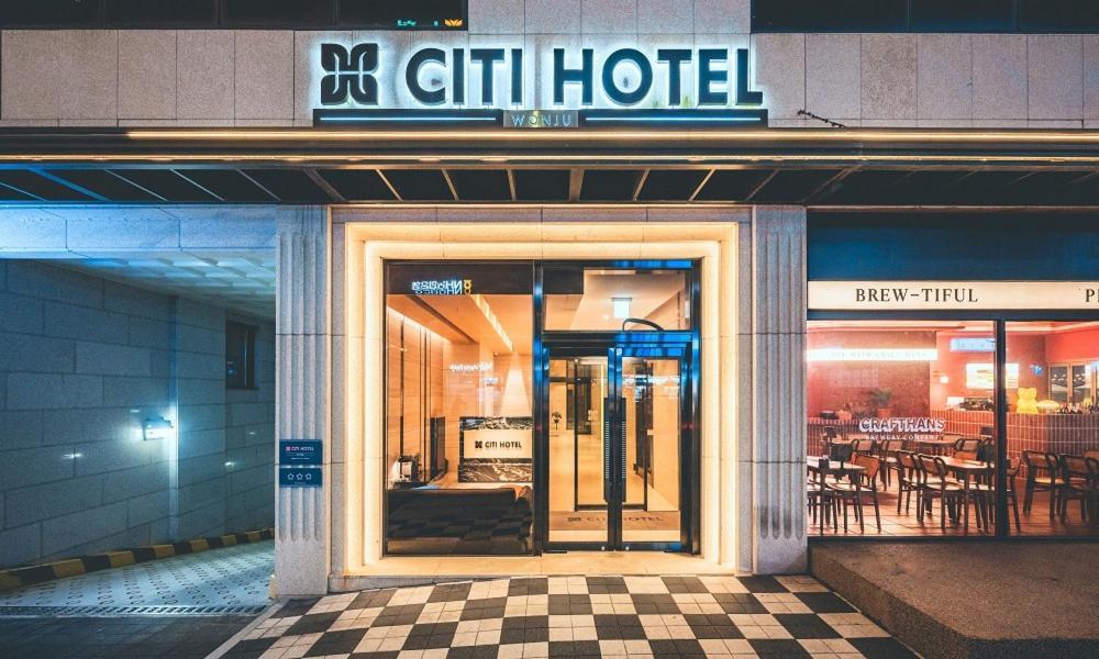 Wonju City Hotel Hyeoksin المظهر الخارجي الصورة